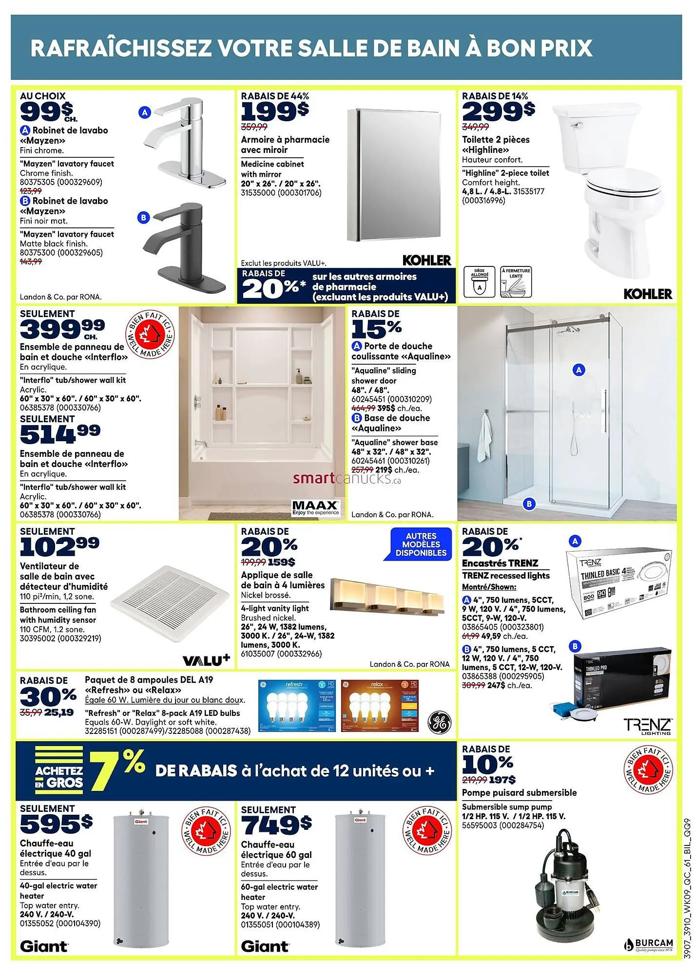 RONA flyer from March 19 to April 1 2026 - flyer page 12