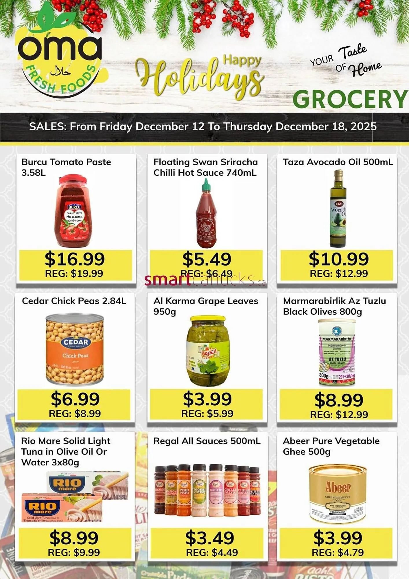 Oma Fresh Foods flyer from December 12 to December 18 2025 - flyer page 3
