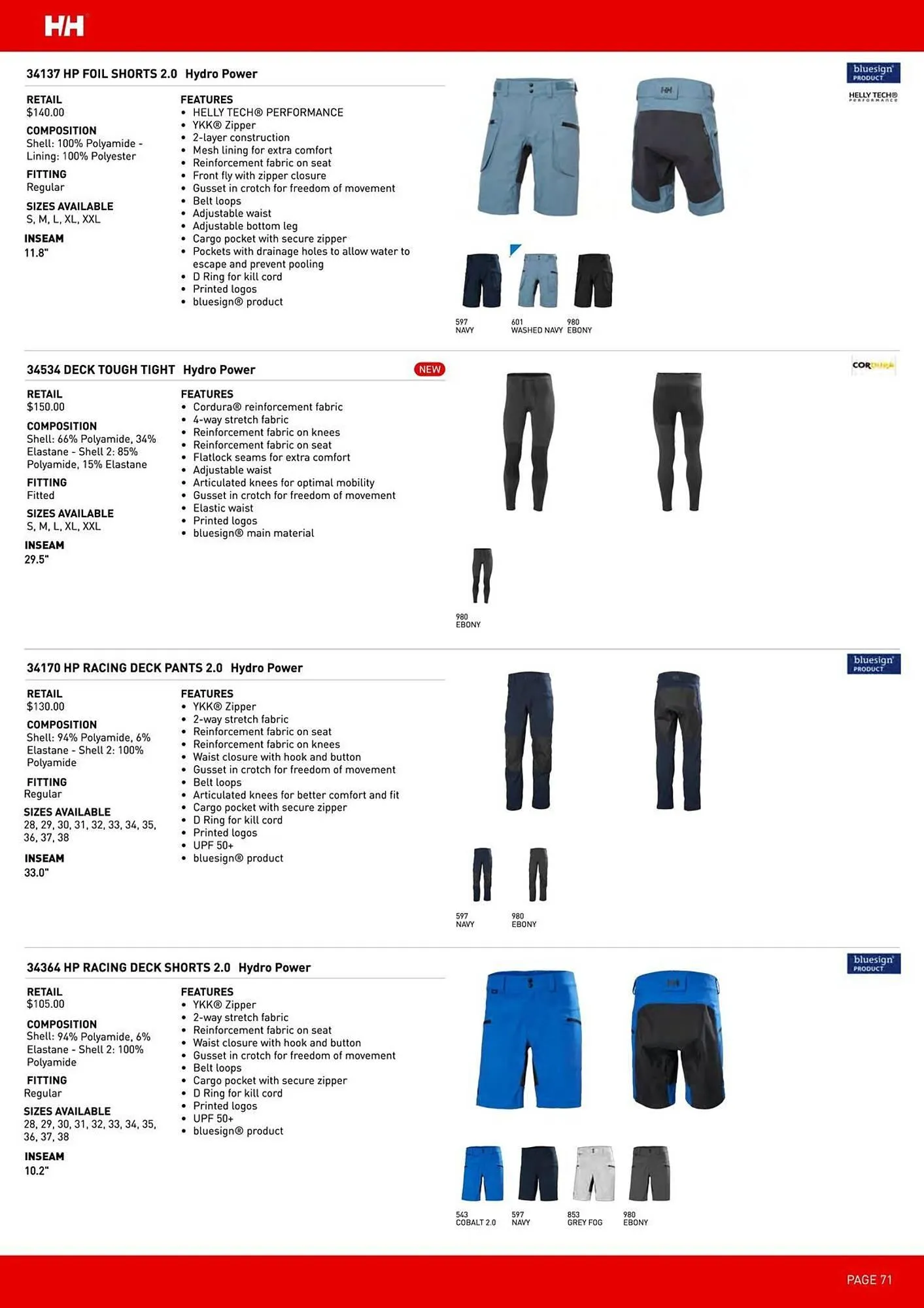 Helly Hansen flyer from March 12 to May 31 2026 - flyer page 71