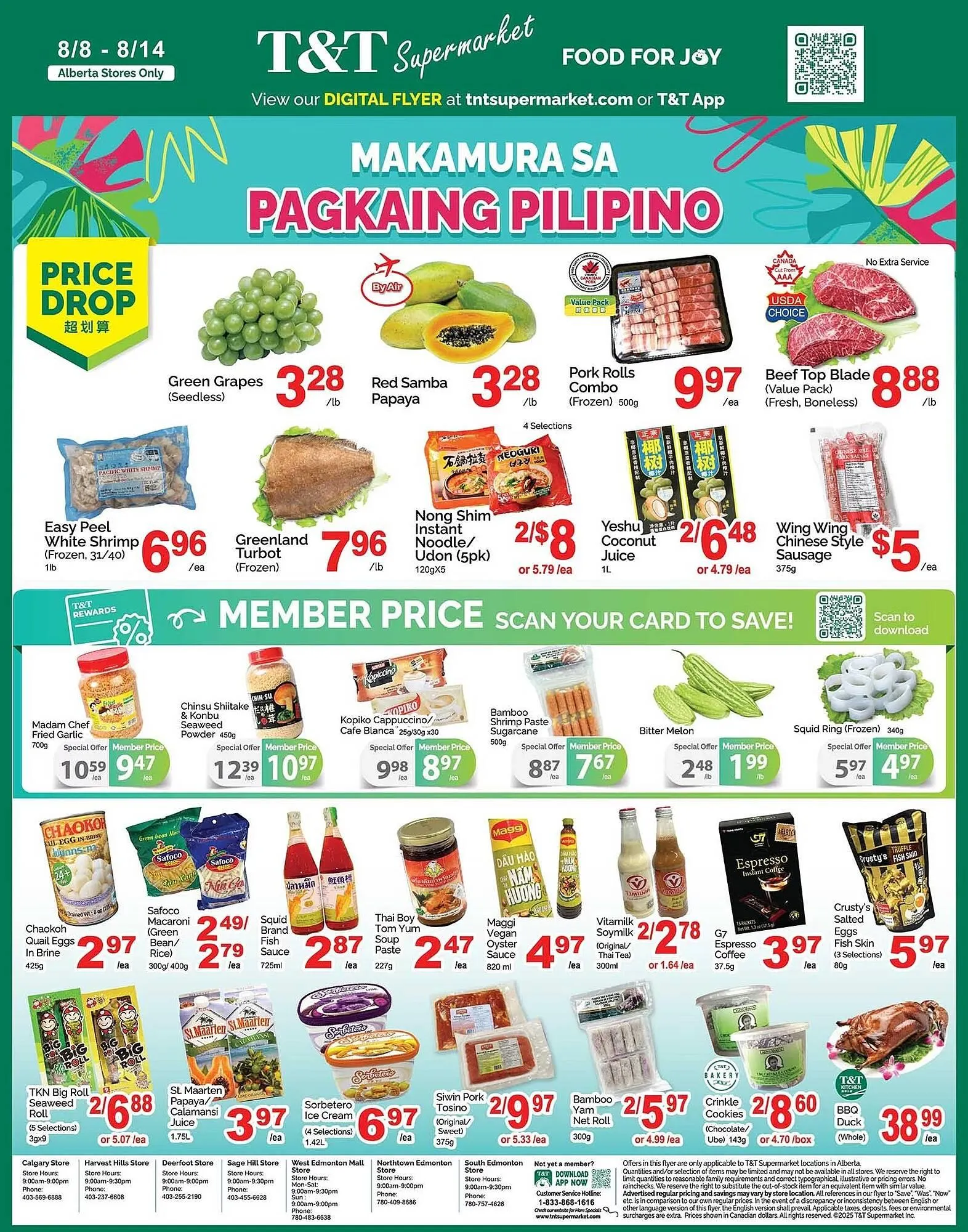 T&T Supermarket flyer from August 8 to August 14 2025 - flyer page 5