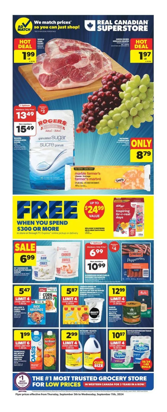 Exclusive deals for our customers from September 5 to September 11 2024 - flyer page 3