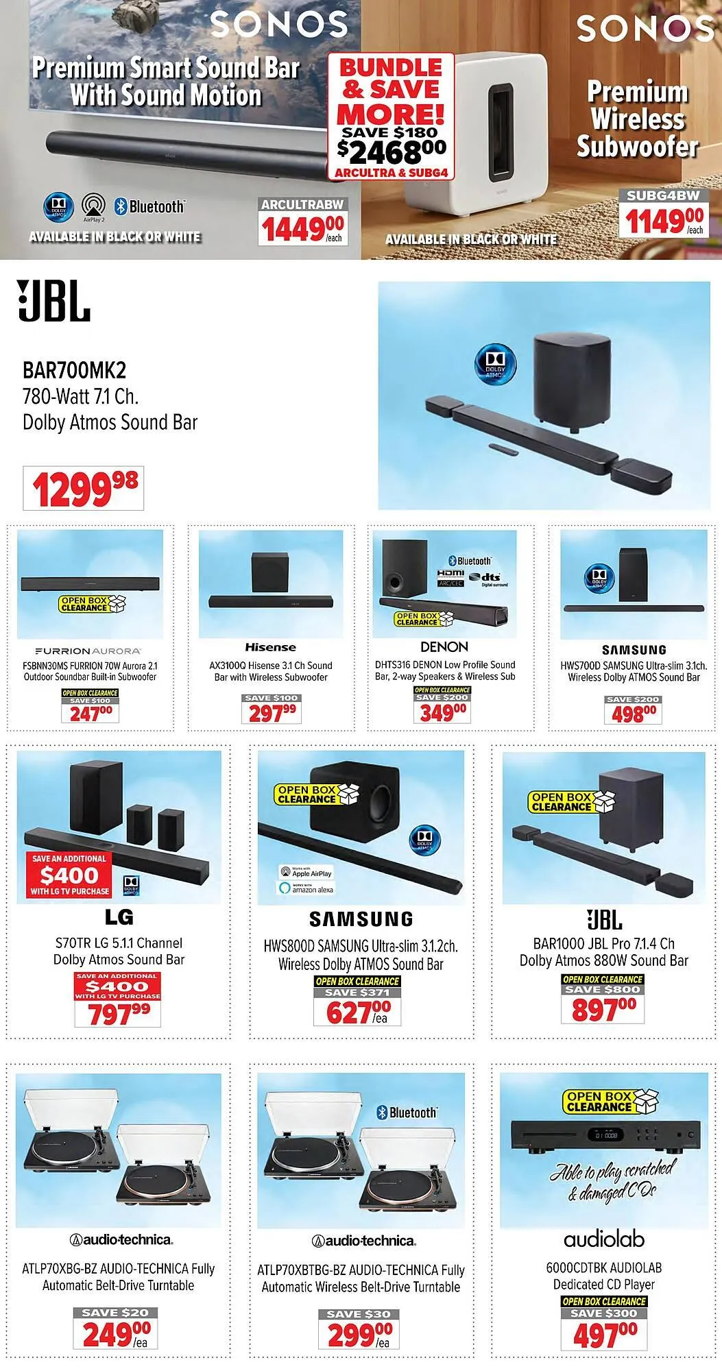 2001 Audio Video flyer from January 16 to January 22 2026 - flyer page 5