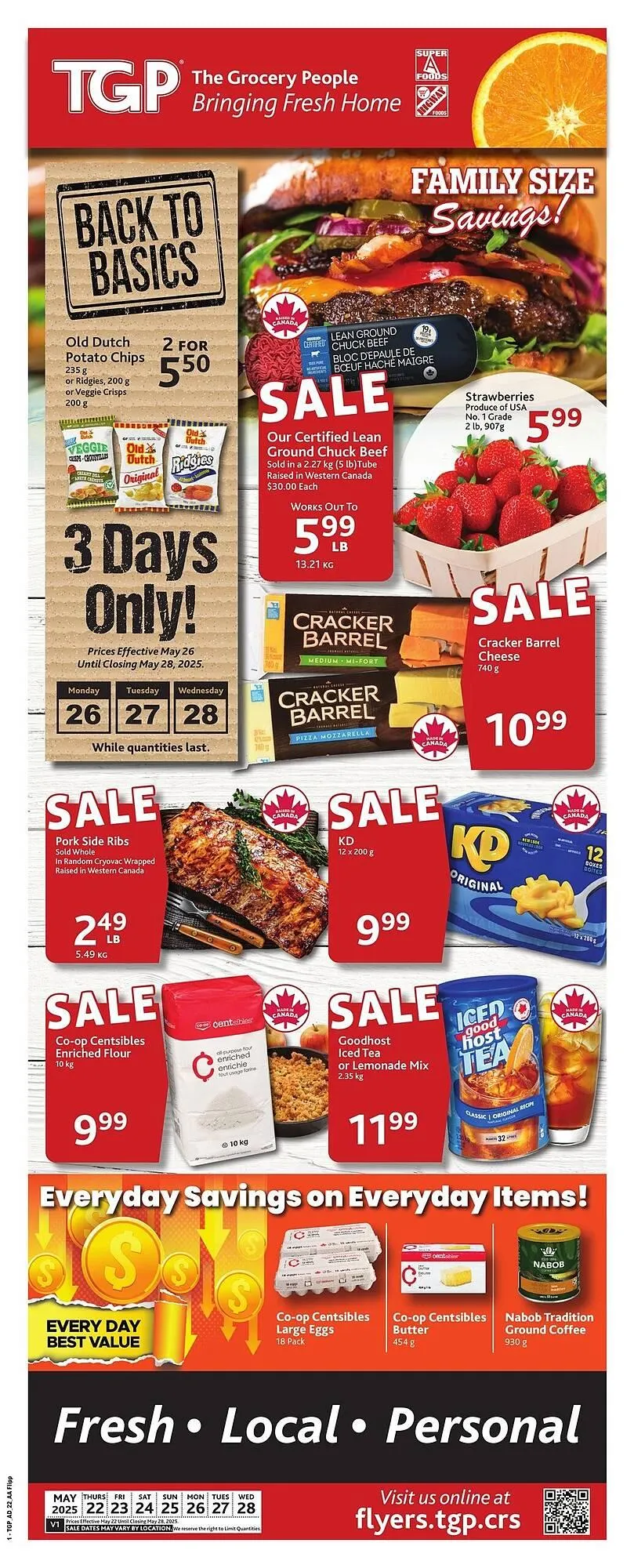 TGP The Grocery People flyer - 1