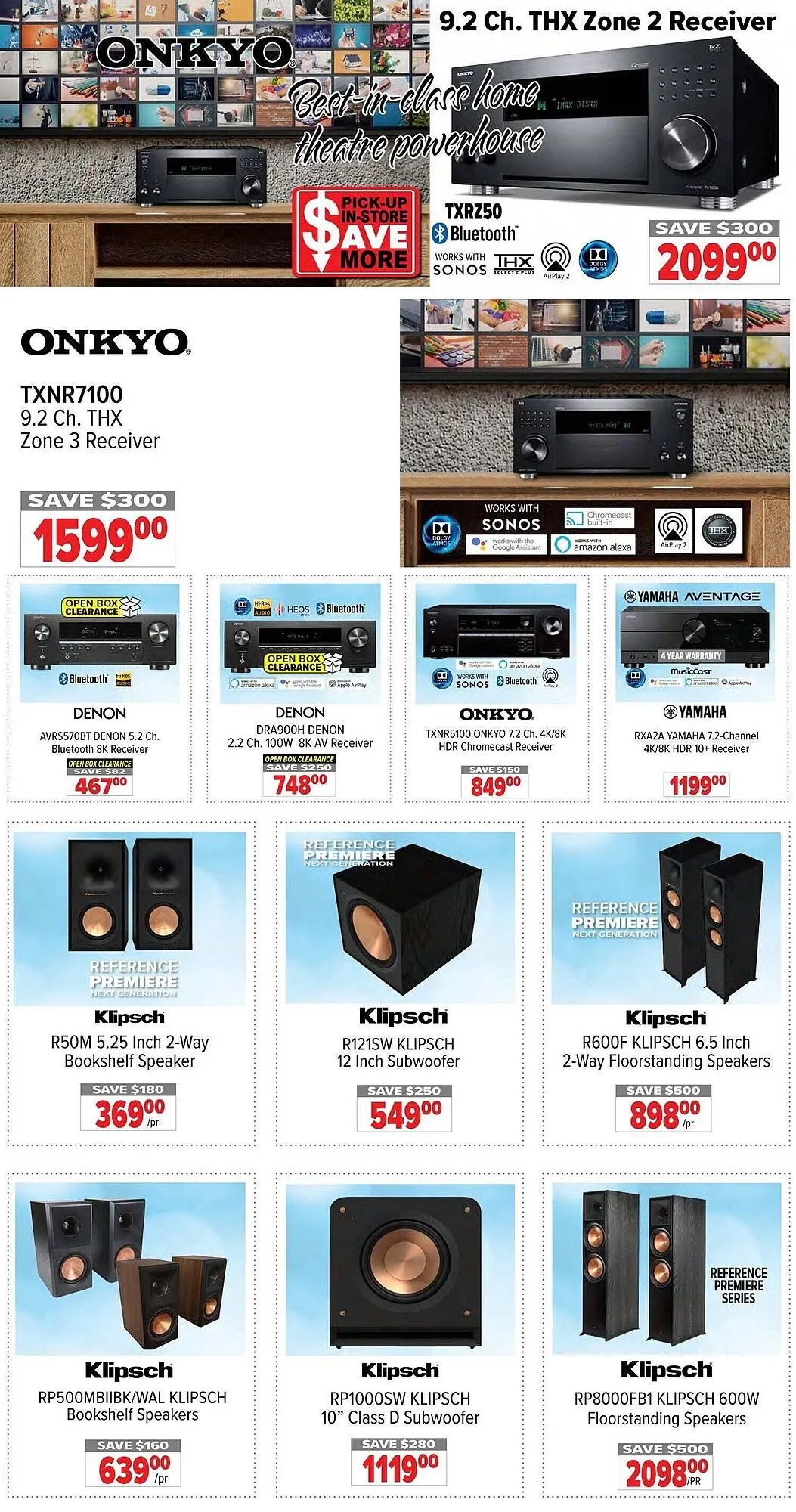 2001 Audio Video flyer from April 18 to May 1 2025 - flyer page 4