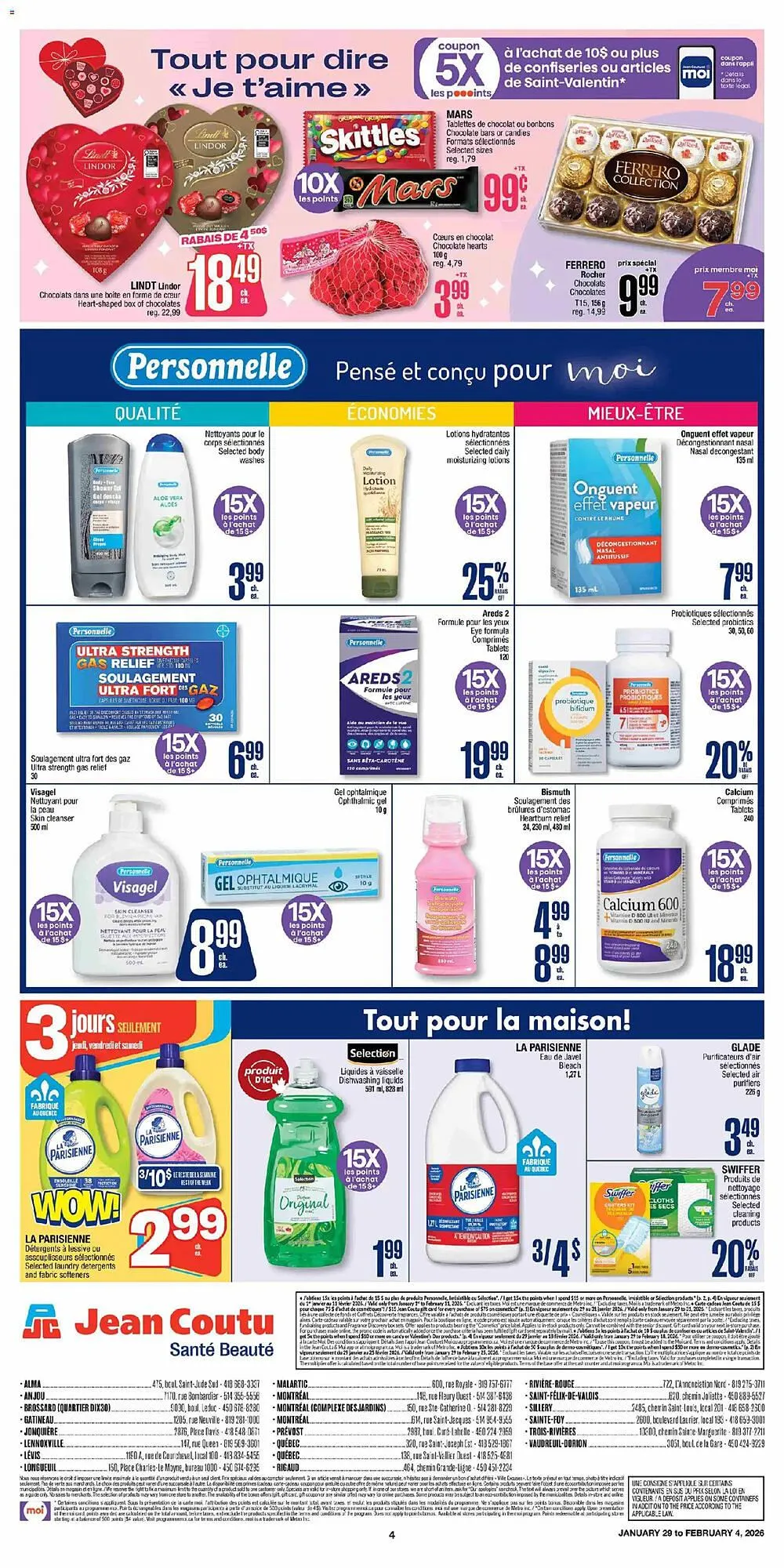 Jean Coutu flyer from January 29 to February 5 2026 - flyer page 4