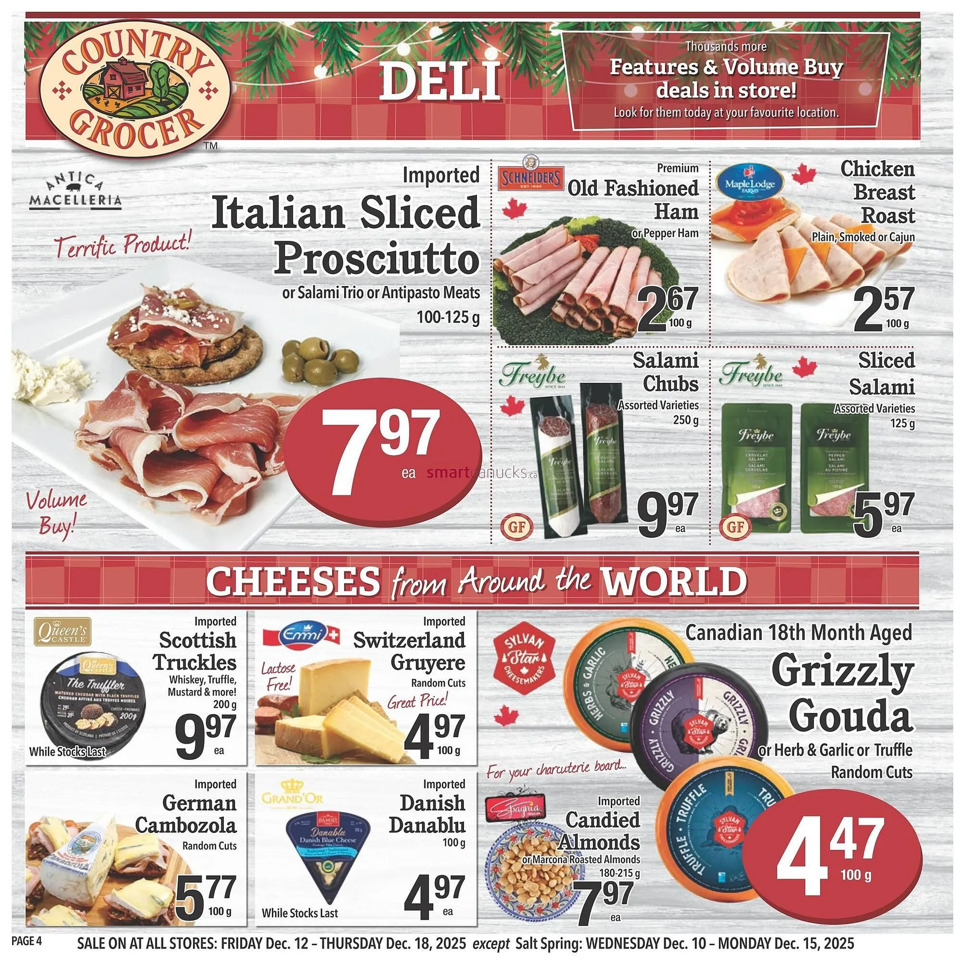 Country Grocer flyer from December 11 to December 17 2025 - flyer page 4