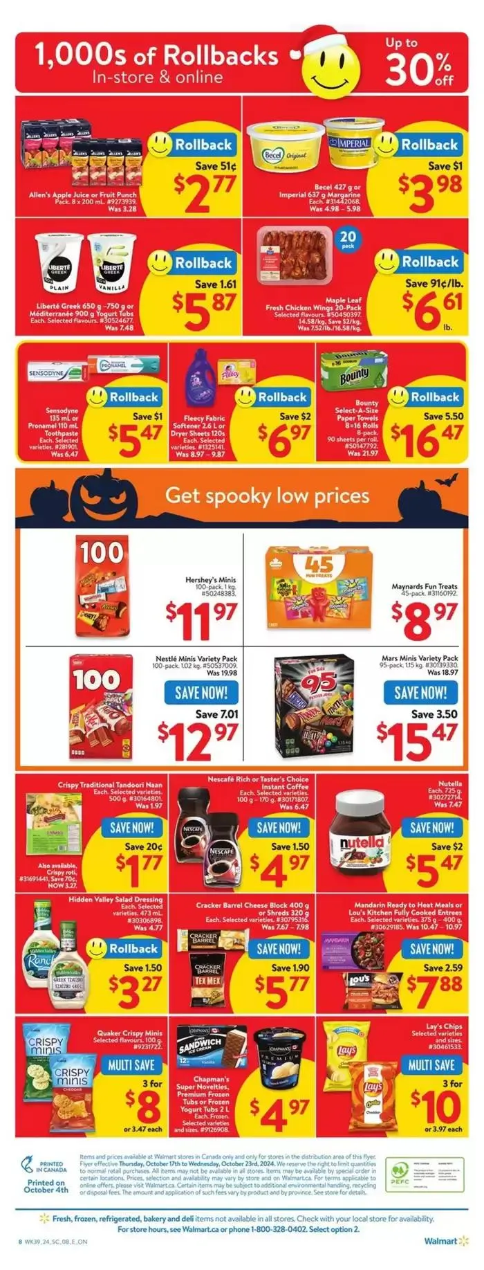 Walmart flyer from October 17 to October 23 2024 - flyer page 7