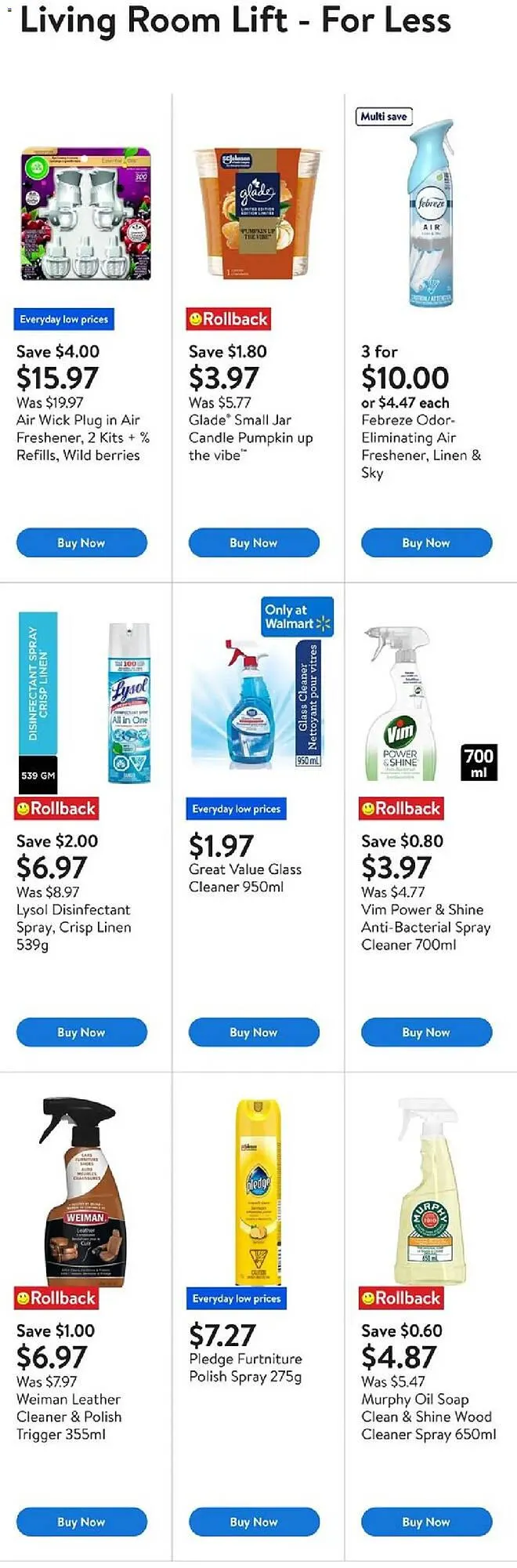 Walmart flyer from September 25 to October 9 2025 - flyer page 6