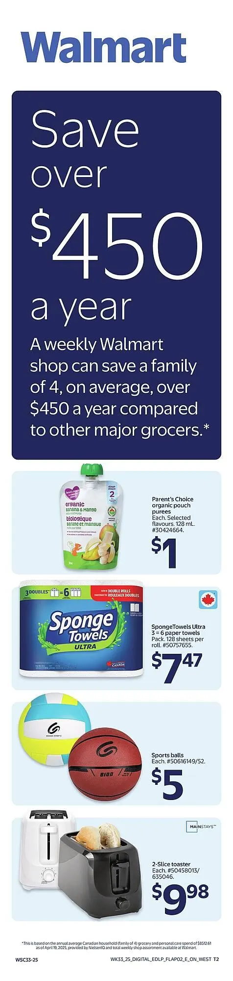 Walmart flyer from September 12 to September 19 2025 - flyer page 4