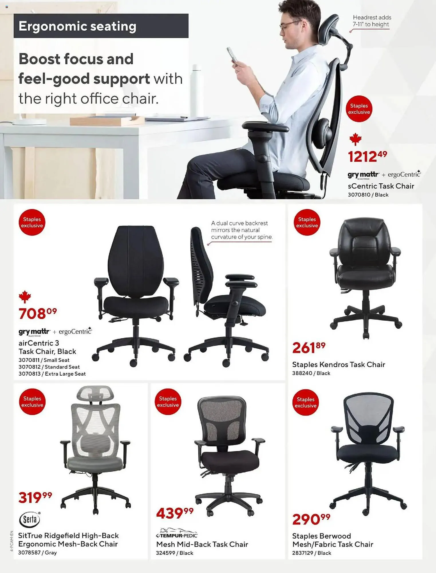 Staples flyer from October 28 to January 1 2026 - flyer page 4