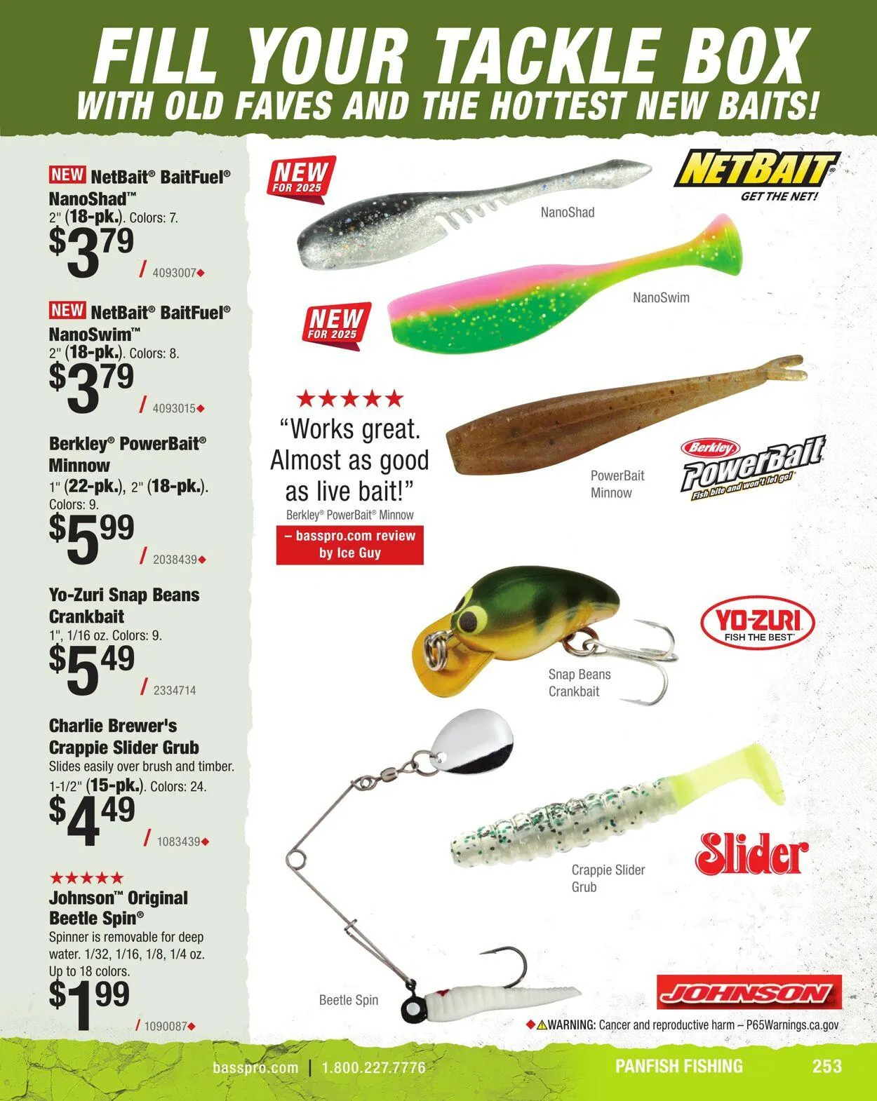 Bass Pro Current flyer from April 7 to April 21 2025 - flyer page 253