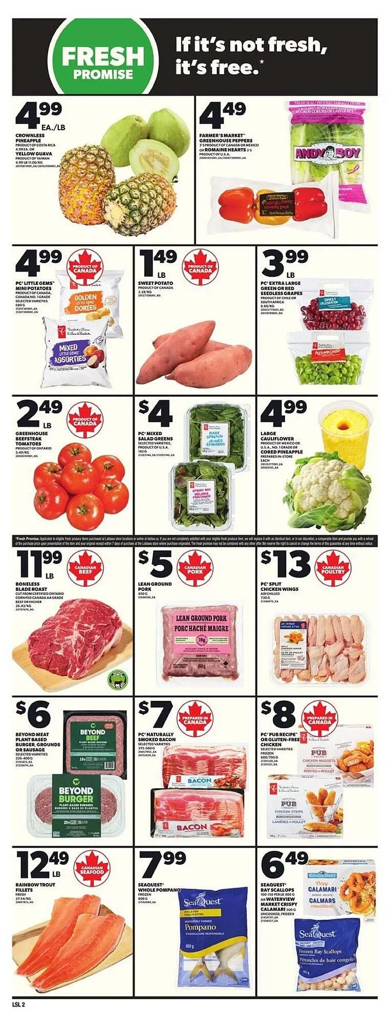 Loblaws flyer from March 27 to April 3 2025 - flyer page 6
