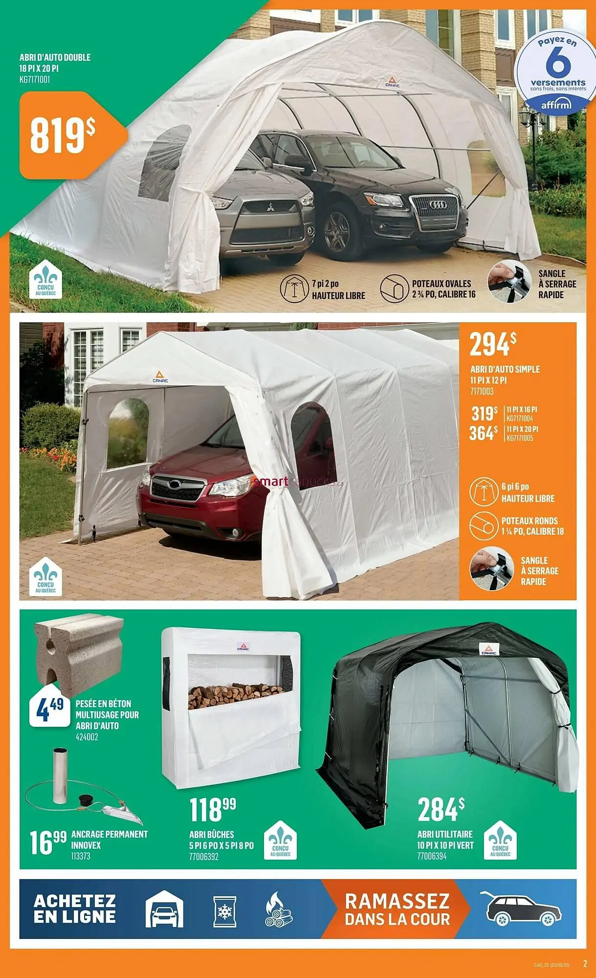 Canac flyer from October 2 to October 8 2025 - flyer page 2