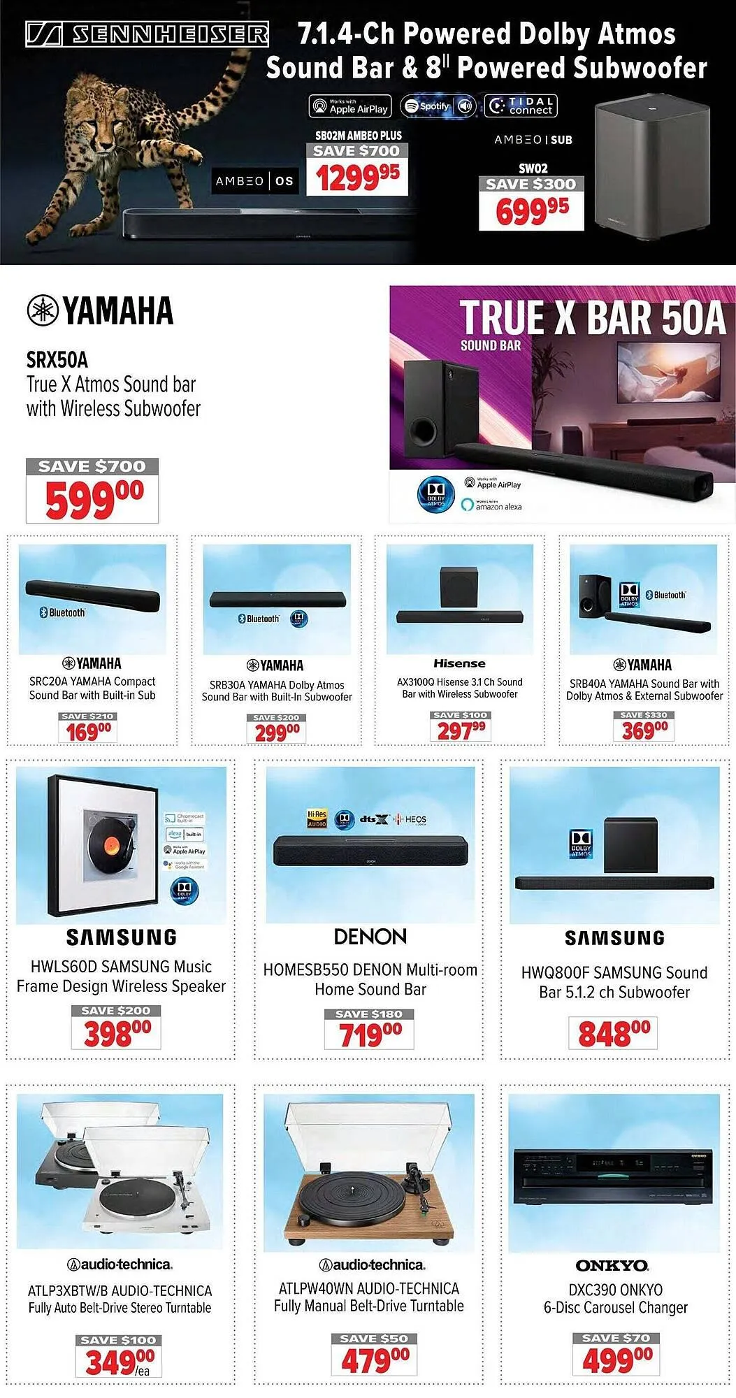 2001 Audio Video flyer from November 7 to November 14 2025 - flyer page 5