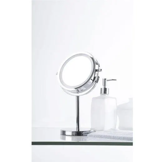LED Lighted Makeup and Shaving Mirror