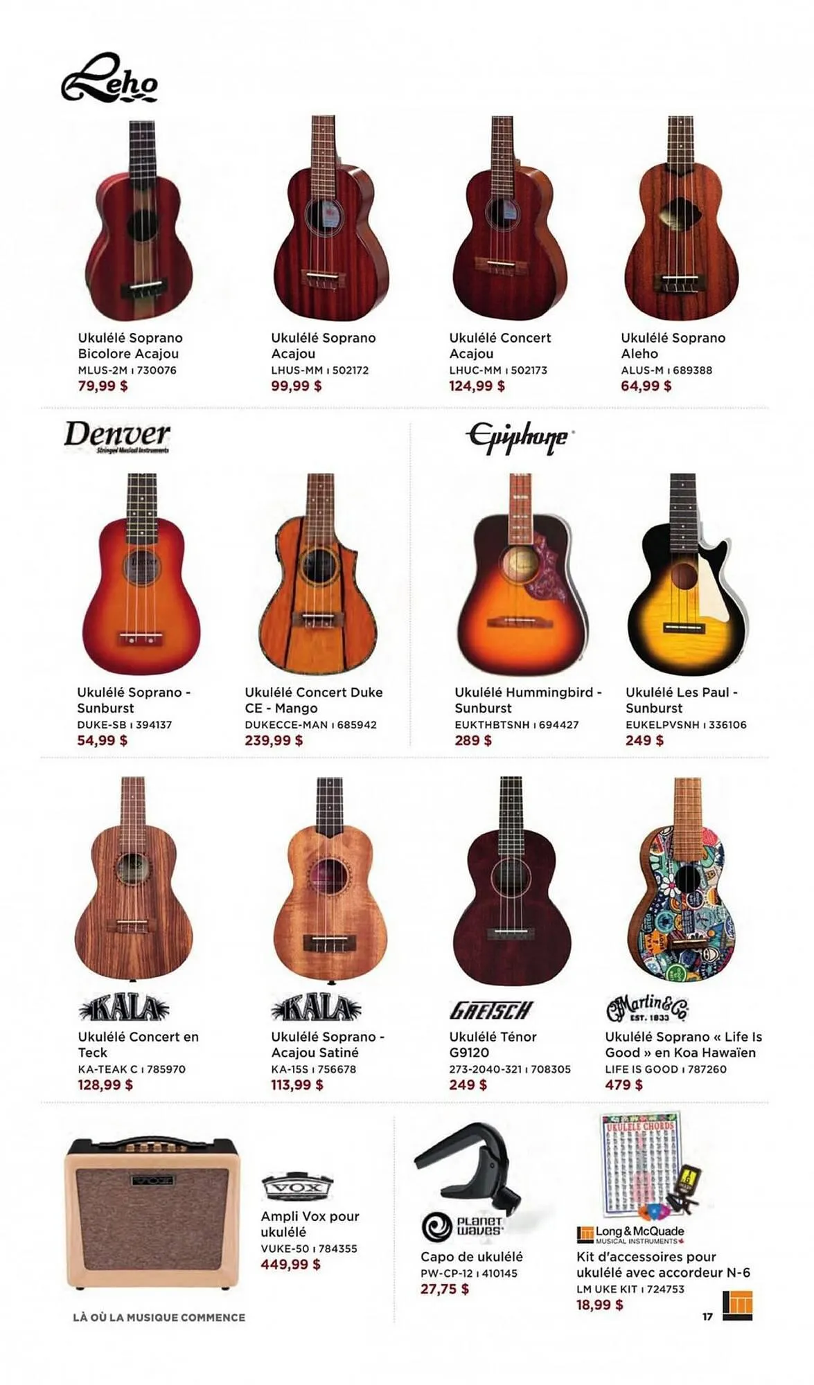 Long & McQuade flyer from November 3 to July 1 2024 - flyer page 17