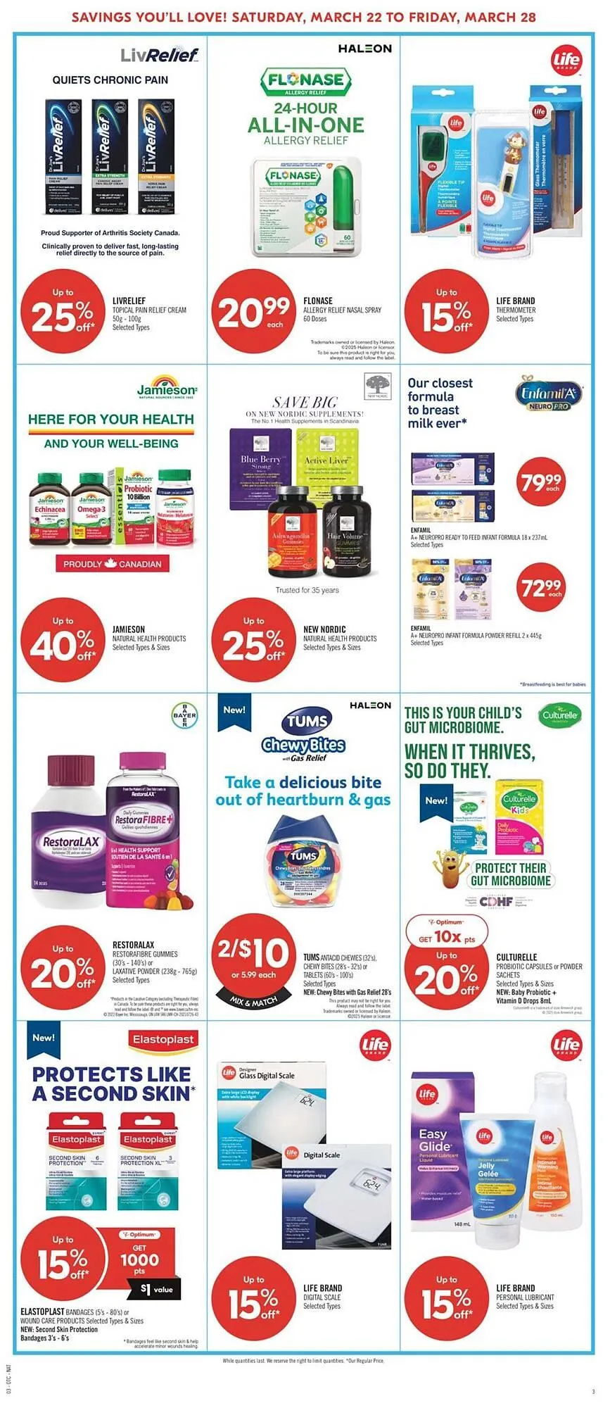Shoppers Drug Mart flyer from March 22 to March 29 2025 - flyer page 14