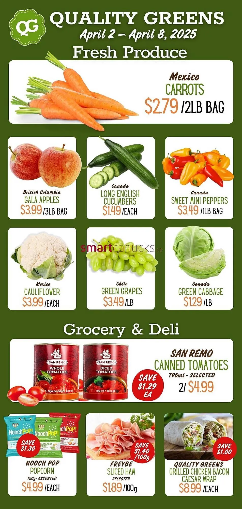 Quality Greens flyer - 1