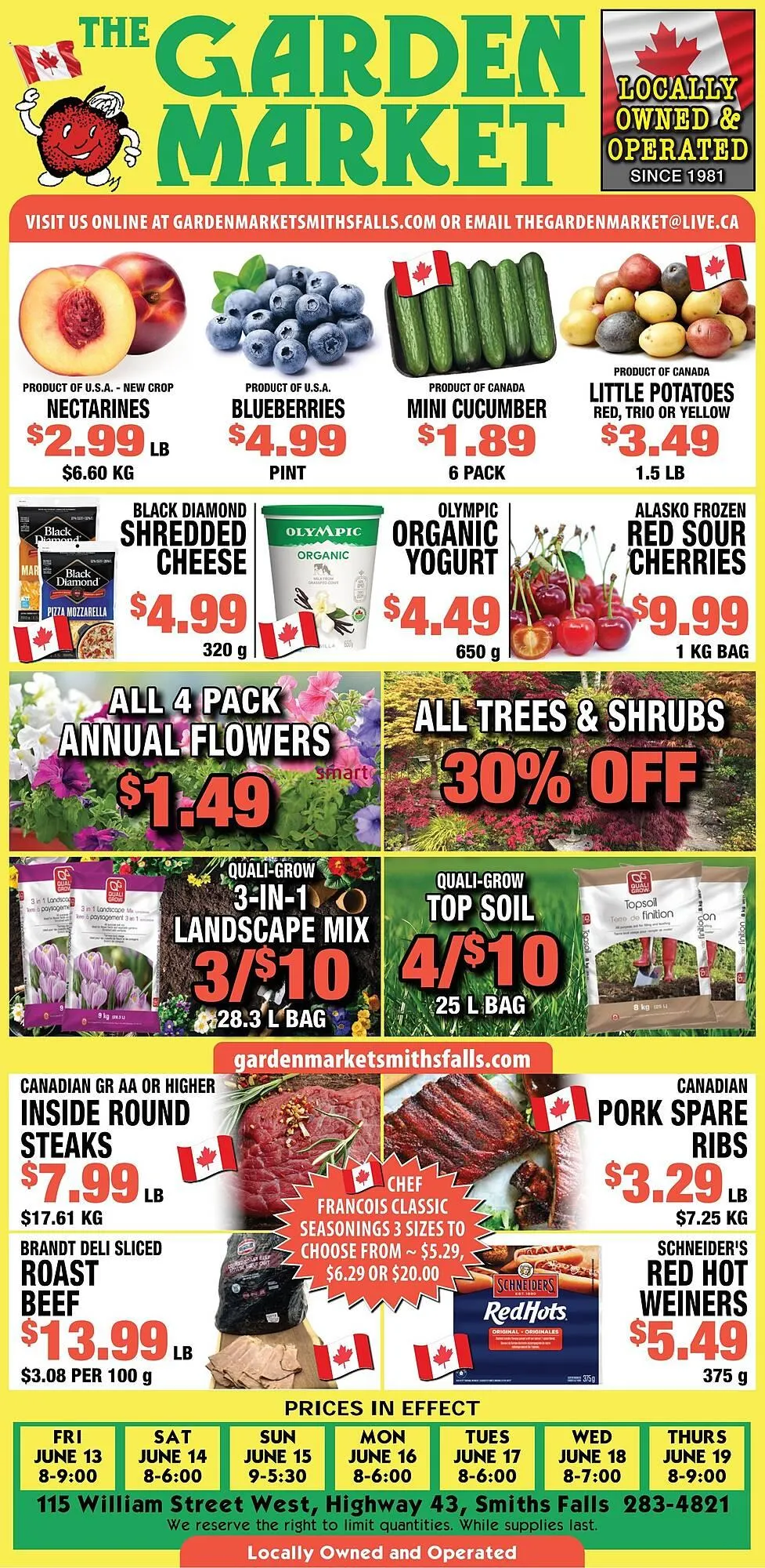 The Garden Market flyer - 1