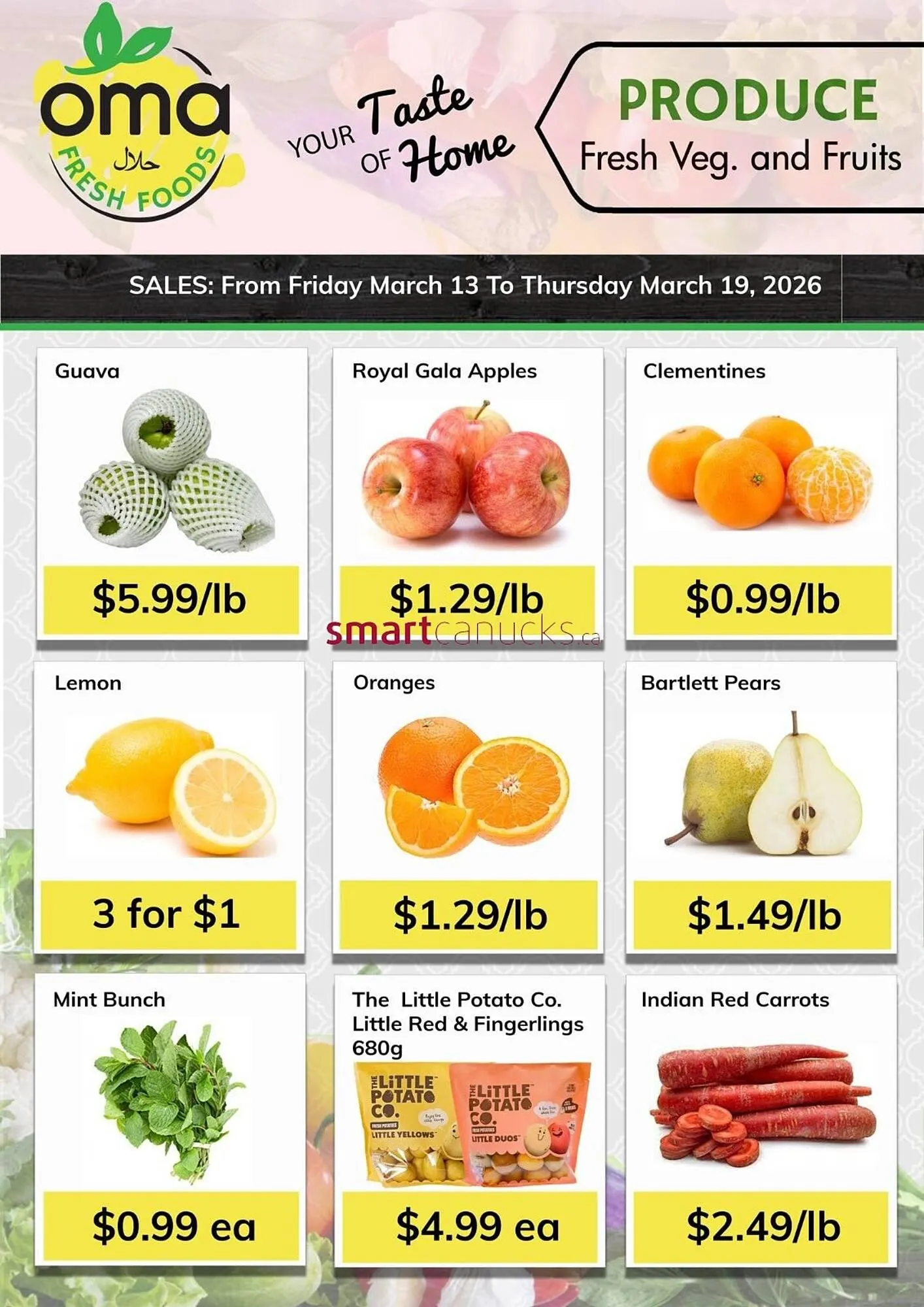 Oma Fresh Foods flyer from March 13 to March 19 2026 - flyer page 7
