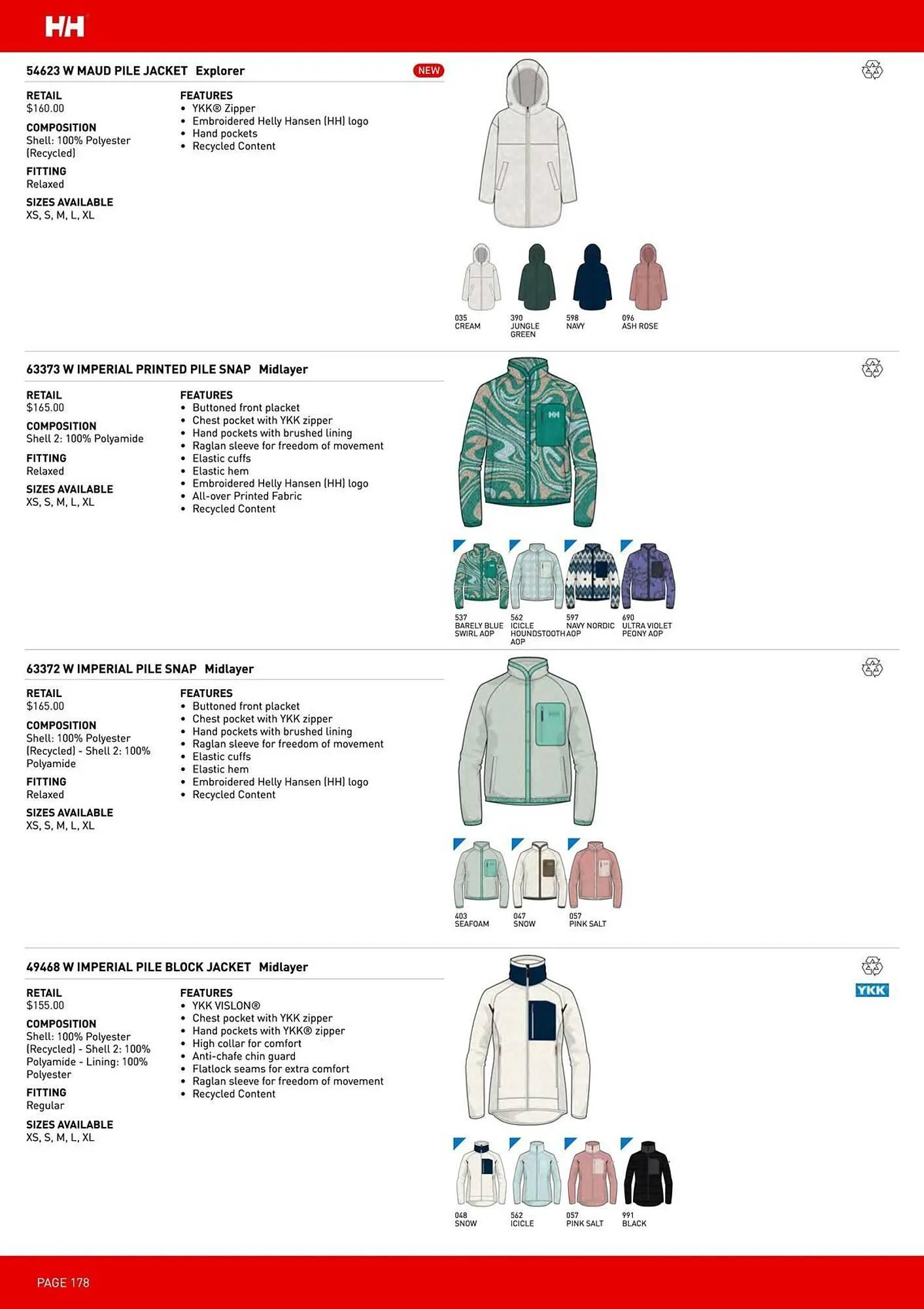 Helly Hansen flyer from September 11 to February 28 2026 - flyer page 178