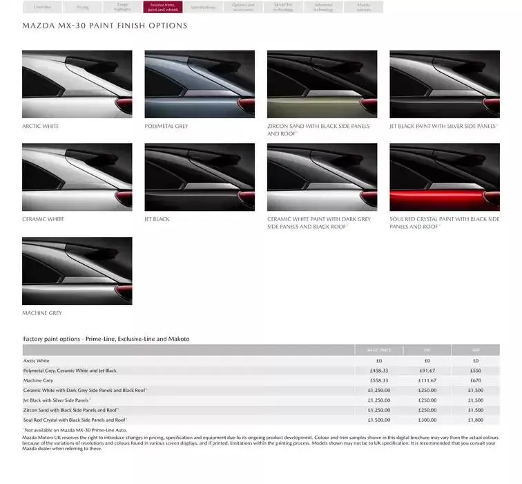 Mazda MX-30 from February 21 to February 21 2026 - flyer page 11