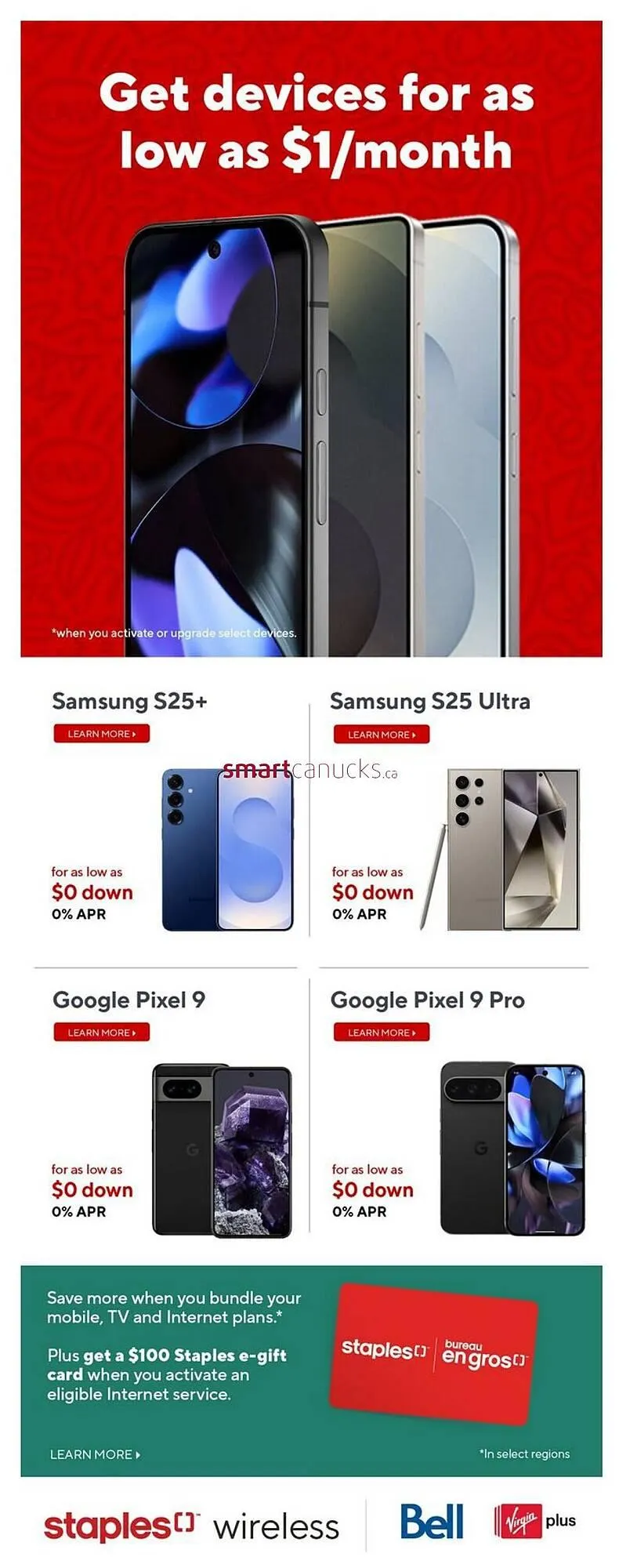 Staples flyer from August 29 to September 4 2025 - flyer page 11