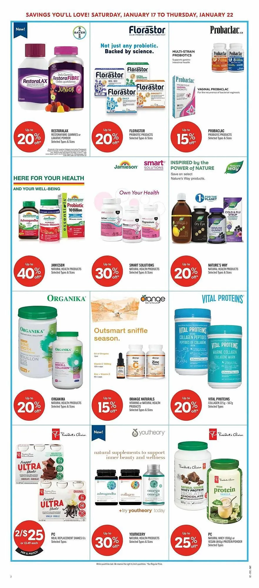 Shoppers Drug Mart flyer from January 15 to January 22 2026 - flyer page 13