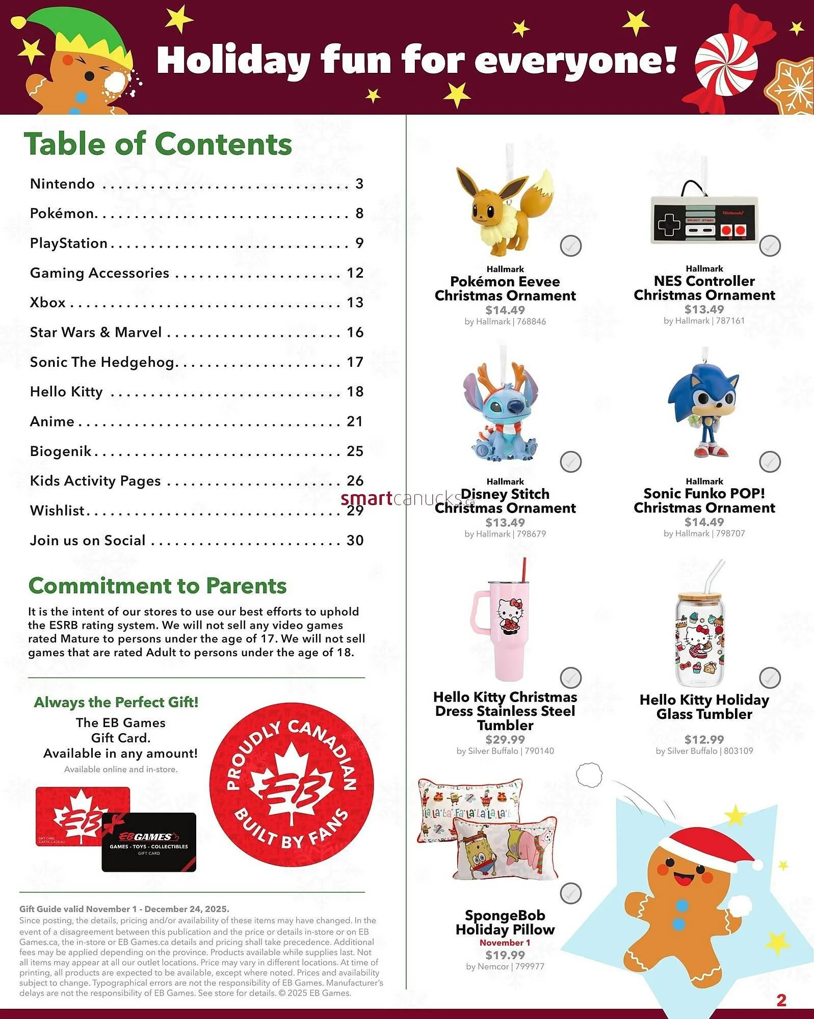 EB Games flyer from November 1 to December 24 2025 - flyer page 3