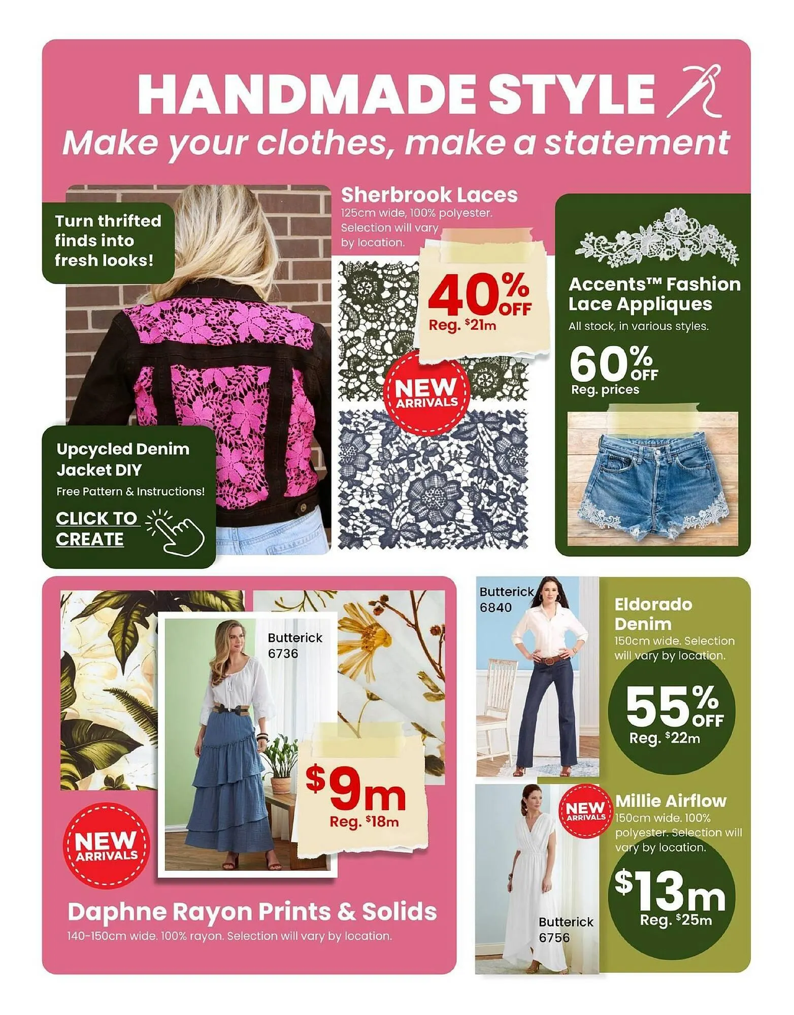 Fabricland flyer from April 2 to April 30 2025 - flyer page 5