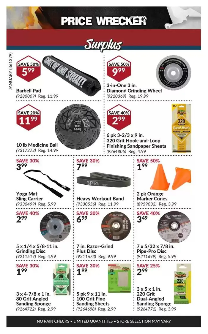 Price Wrecker from January 1 to January 31 2025 - flyer page 14