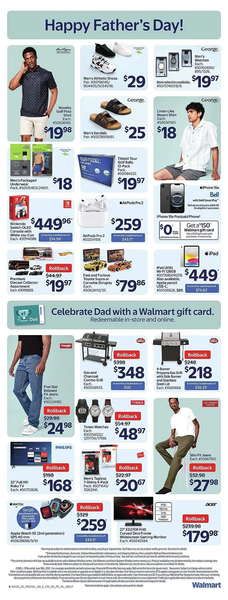 Walmart flyer from June 13 to July 4 2025 - flyer page 8