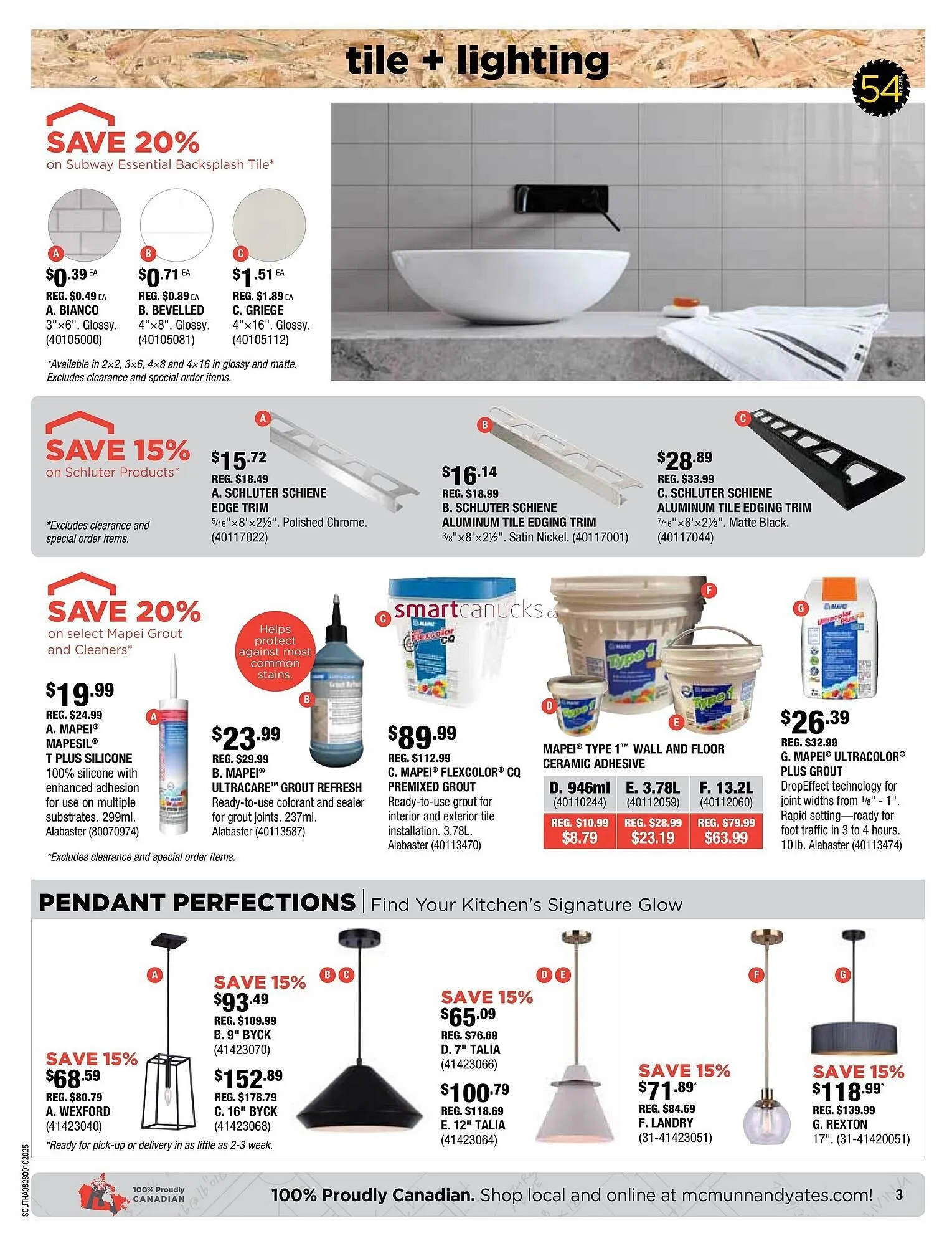 McMunn & Yates Building Supplies flyer from August 28 to September 3 2025 - flyer page 3
