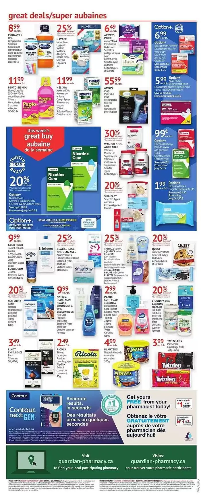 Guardian Pharmacy weekly flyer from January 2 to January 15 2025 - flyer page 5