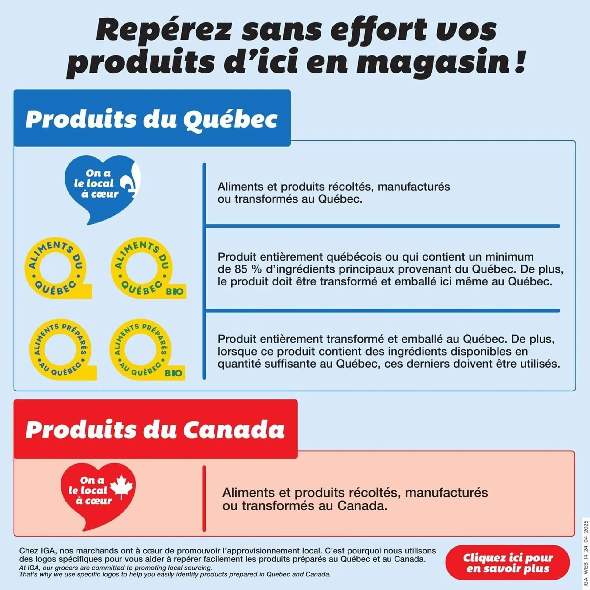 IGA flyer from April 24 to May 1 2025 - flyer page 31