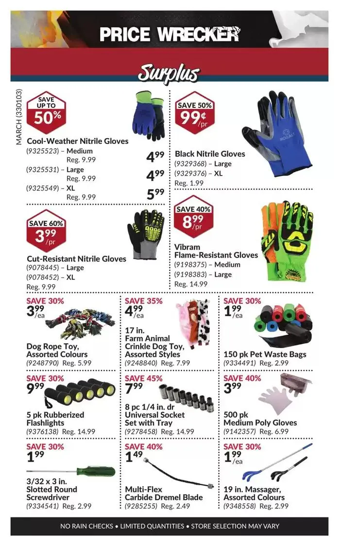 Price Wrecker from March 1 to March 31 2025 - flyer page 16