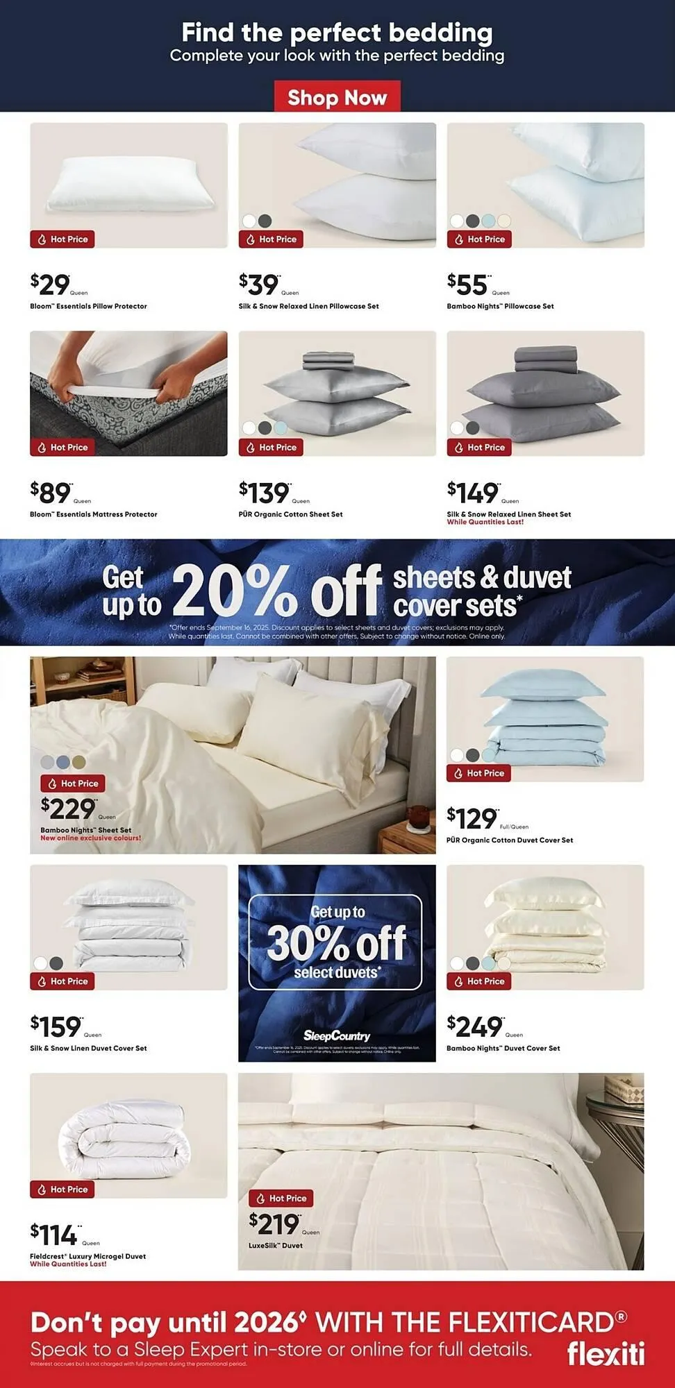 Sleep Country flyer from September 3 to September 15 2025 - flyer page 3