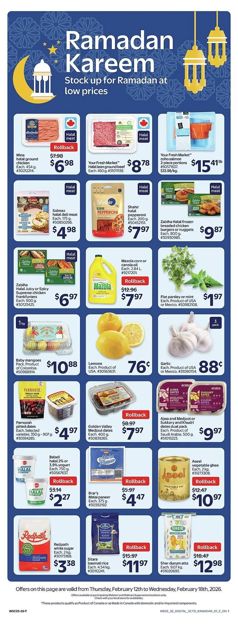 Walmart flyer from February 13 to February 20 2026 - flyer page 5