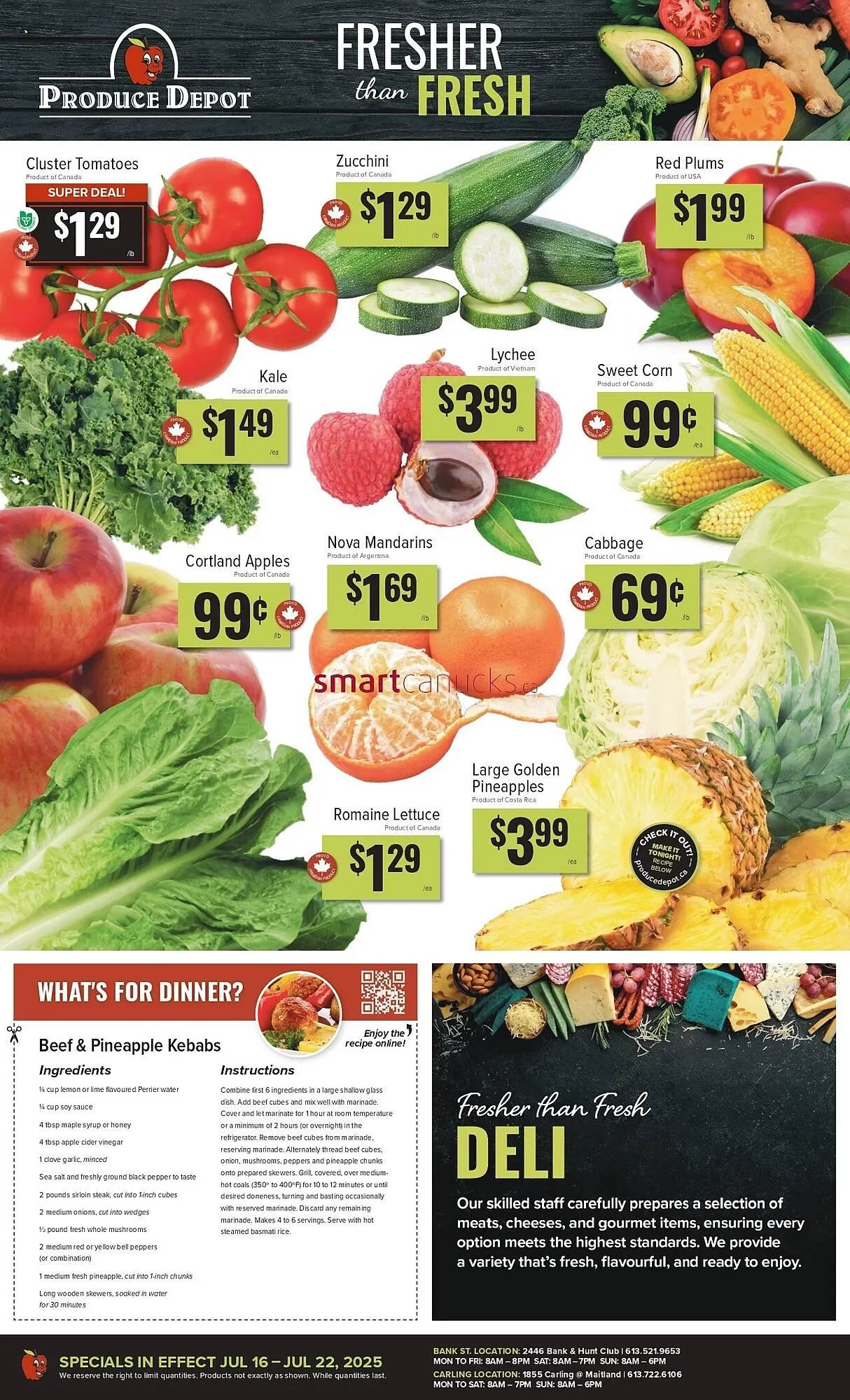 Produce Depot flyer - 1