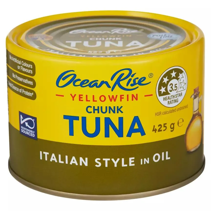 Yellowfin Tuna Chunks in Oil 425g