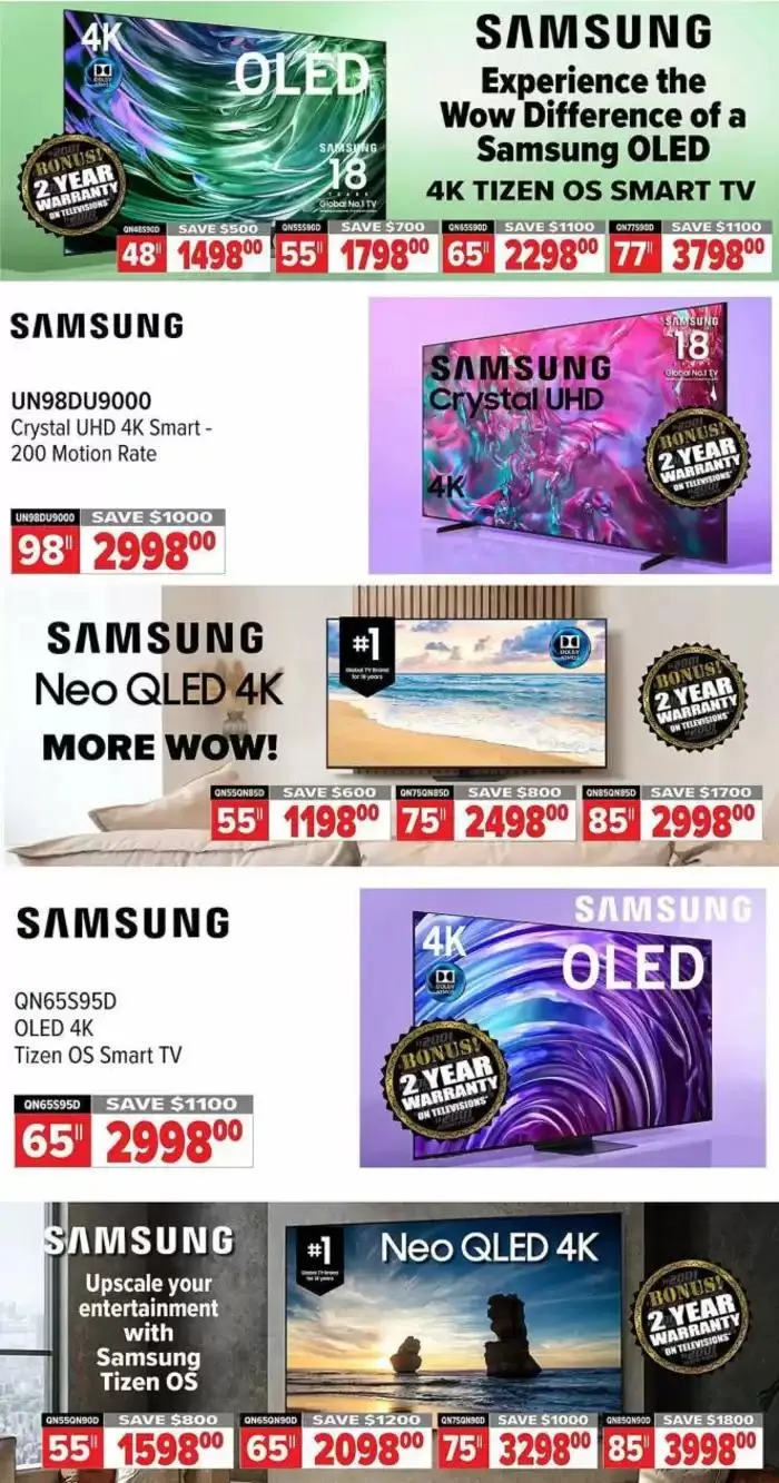 2001 Audio Video weekly flyer from January 31 to February 7 2025 - flyer page 8