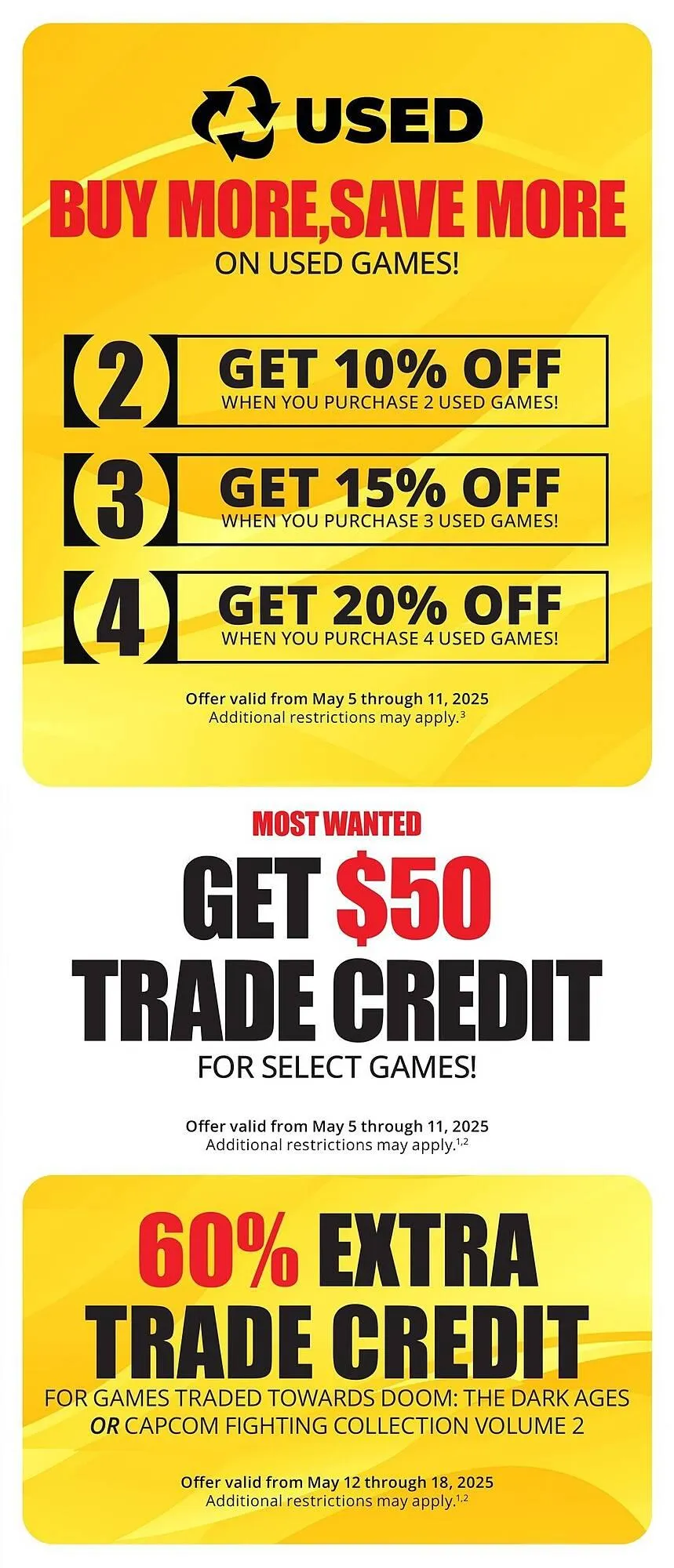 GameStop flyer from May 5 to June 4 2025 - flyer page 5