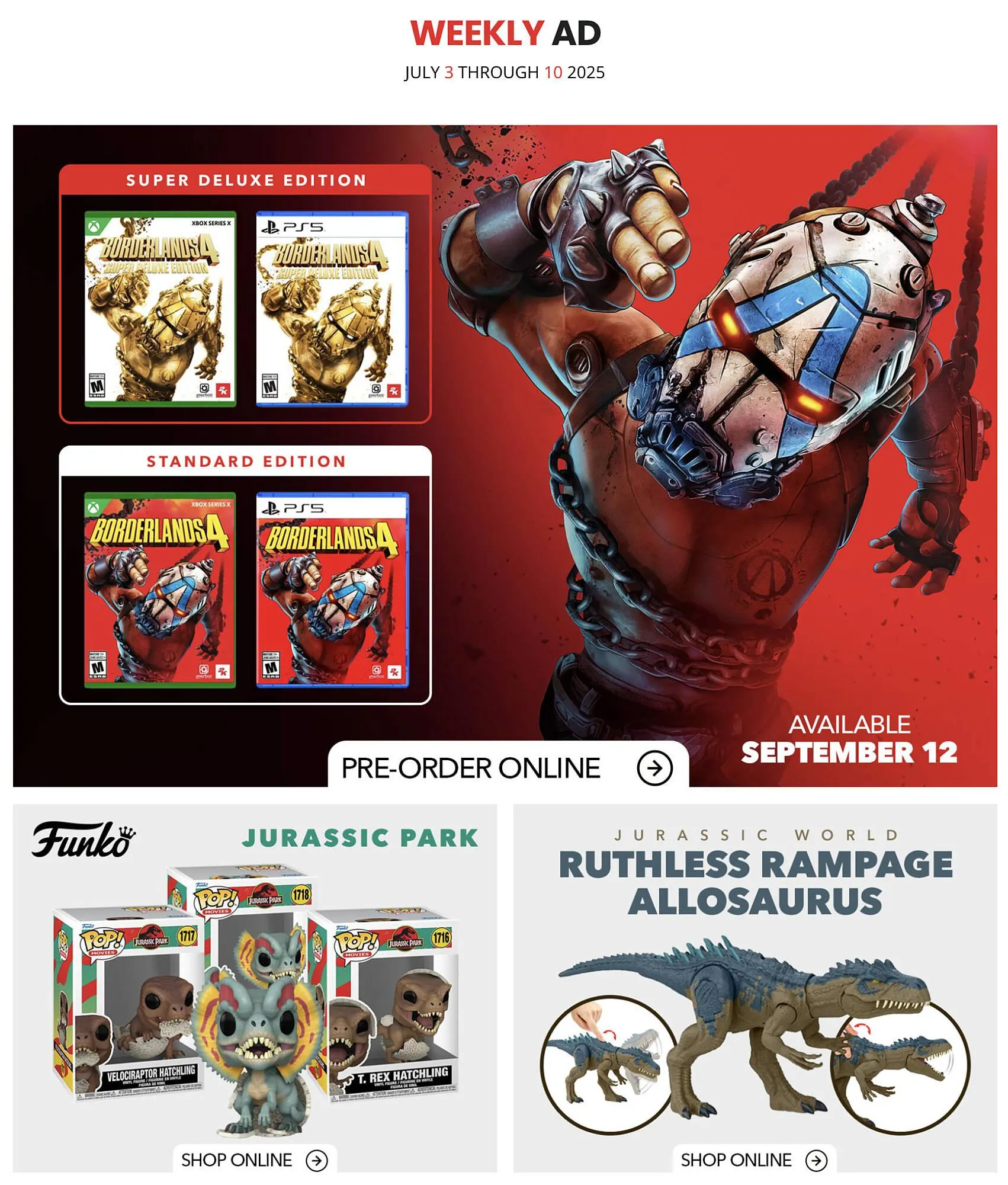 EB Games flyer - 1