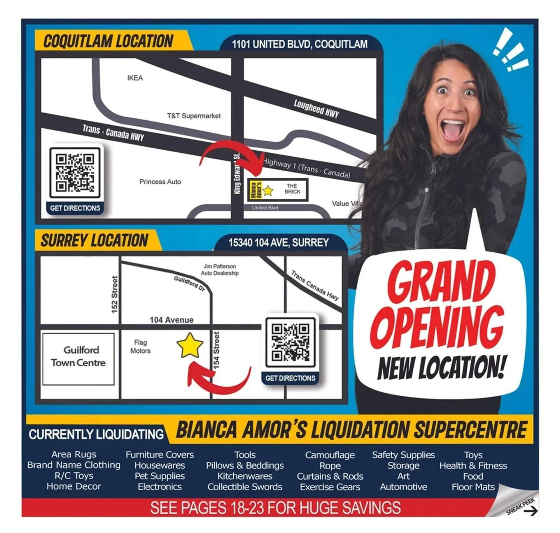 Bianca Amor flyer from October 14 to November 30 2025 - flyer page 1