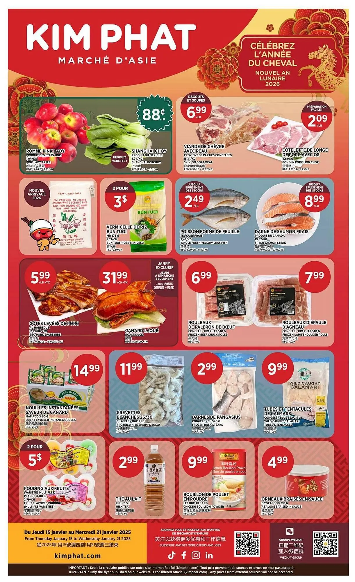 Kim Phat flyer from January 15 to January 21 2026 - flyer page 1