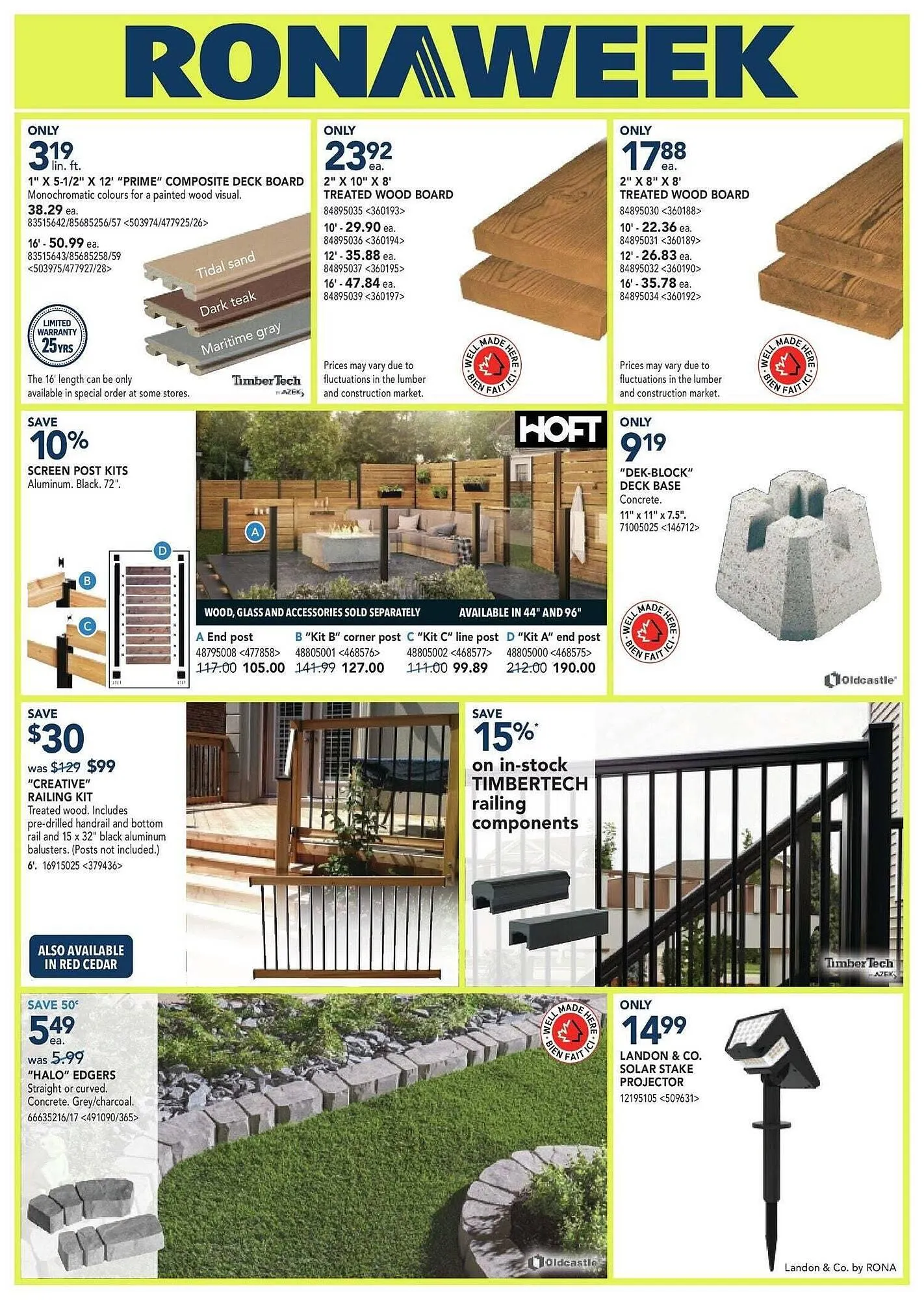 RONA flyer from April 11 to May 2 2025 - flyer page 9