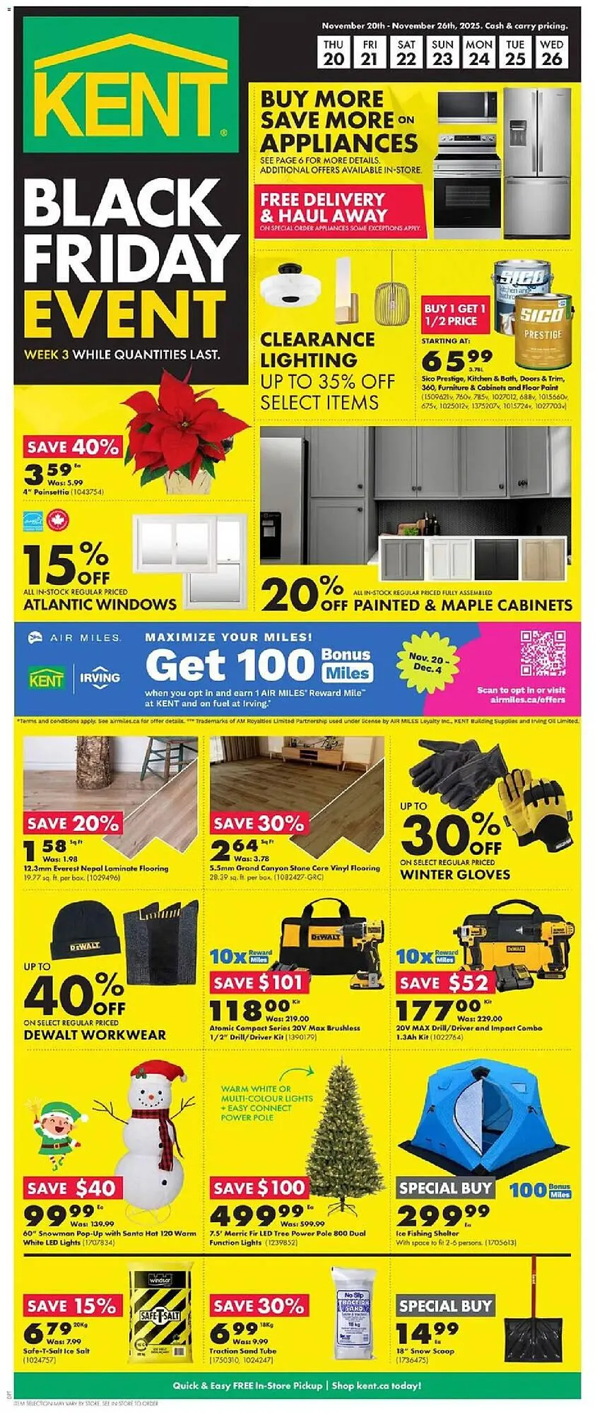 Kent flyer from November 20 to November 27 2025 - flyer page 1