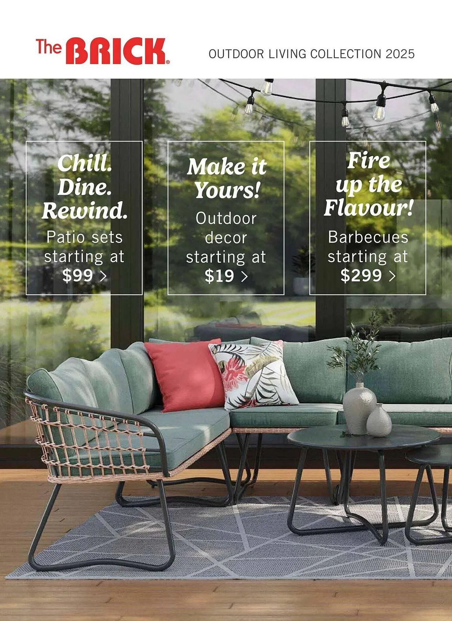 The Brick flyer from April 1 to July 31 2025 - flyer page 1