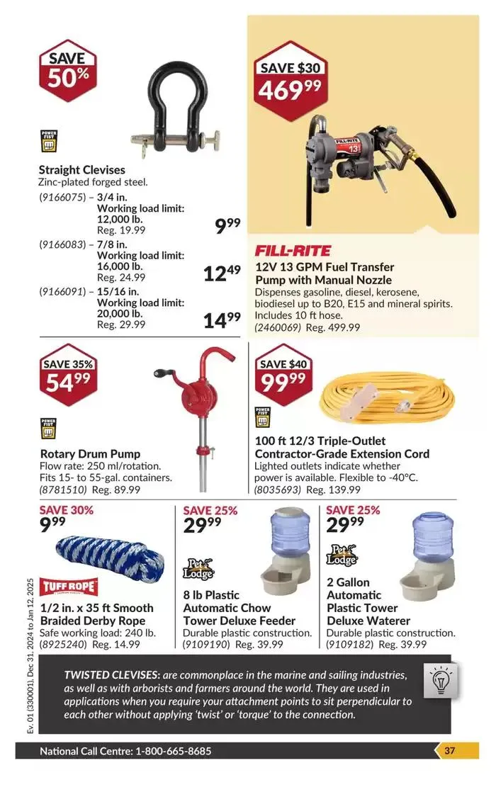 Current bargains and offers from December 31 to January 12 2025 - flyer page 41