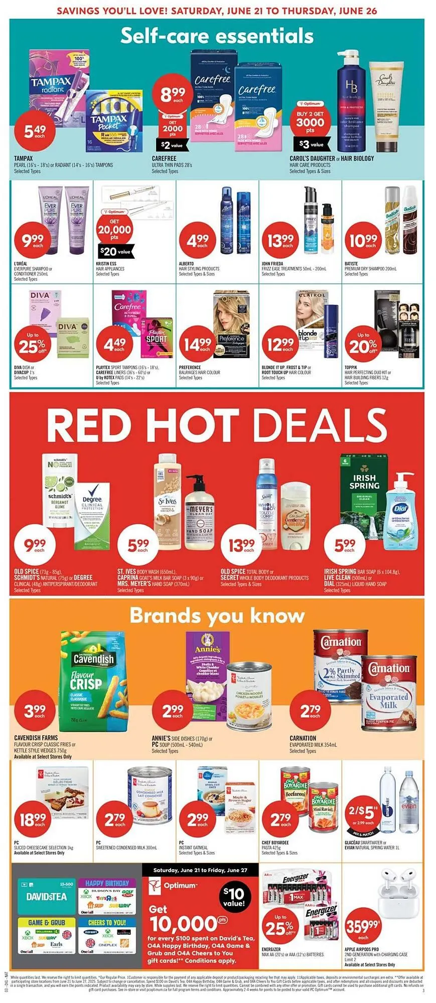 Shoppers Drug Mart flyer from June 19 to June 26 2025 - flyer page 22